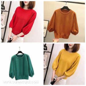 Áo dệt len thời trang nữ