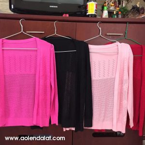 Áo khoác len mỏng nhẹ cho nữ thời trang