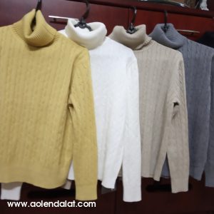 Áo len cổ lọ len mịn