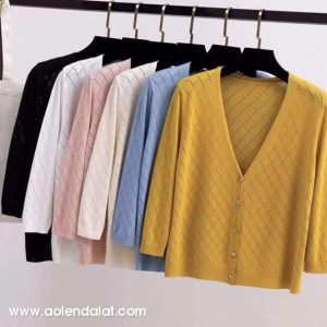 Áo khoác len nữ thời trang Hàn Quốc