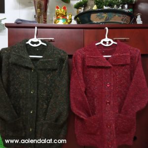 Áo len ấm cho người trung niên