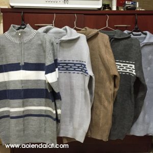 Áo len cổ trụ cho nam