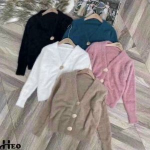 Áo khoát len mỏng nhẹ thôi