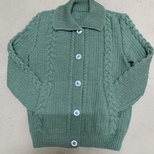 Ao đan tay màu xanh cầm thạch