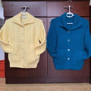 Áo len đan tay túi xéo